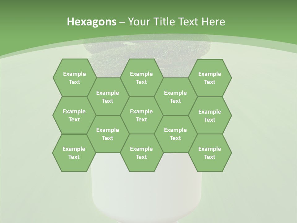 Photosynthesis Fluorescent Idea PowerPoint Template