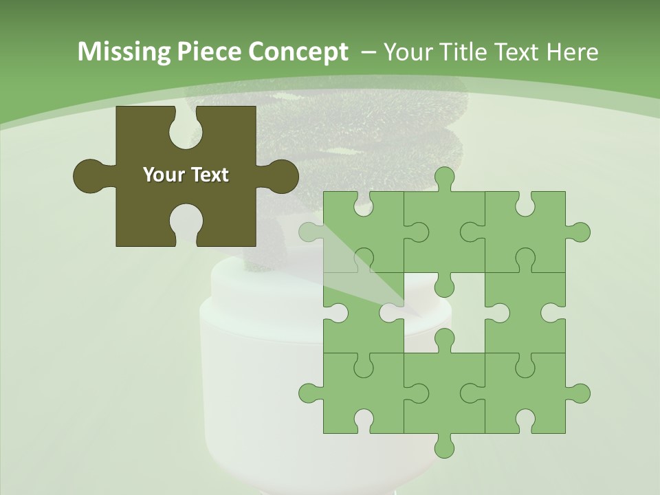 Photosynthesis Fluorescent Idea PowerPoint Template