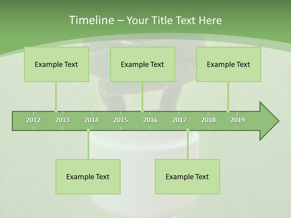 Photosynthesis Fluorescent Idea PowerPoint Template