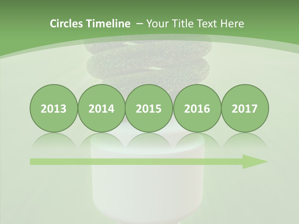 Photosynthesis Fluorescent Idea PowerPoint Template