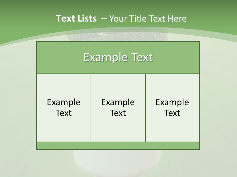 Photosynthesis Fluorescent Idea PowerPoint Template