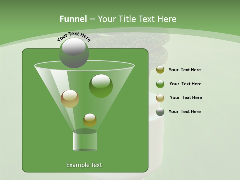 Photosynthesis Fluorescent Idea PowerPoint Template