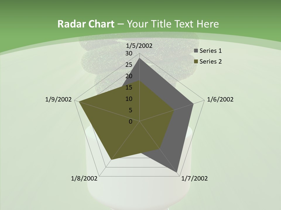 Photosynthesis Fluorescent Idea PowerPoint Template