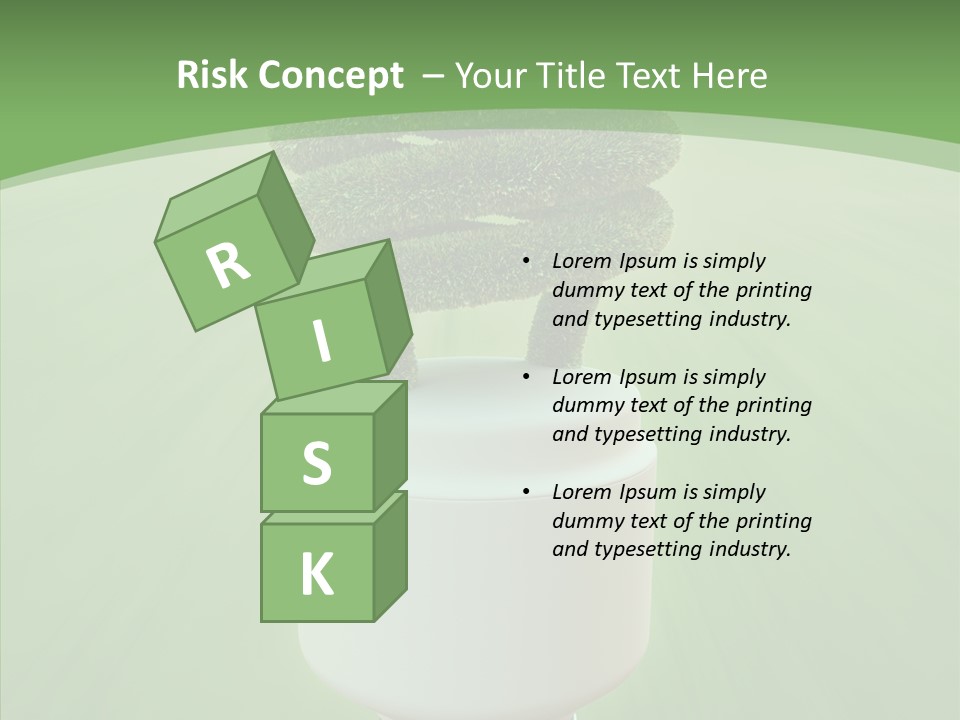 Photosynthesis Fluorescent Idea PowerPoint Template