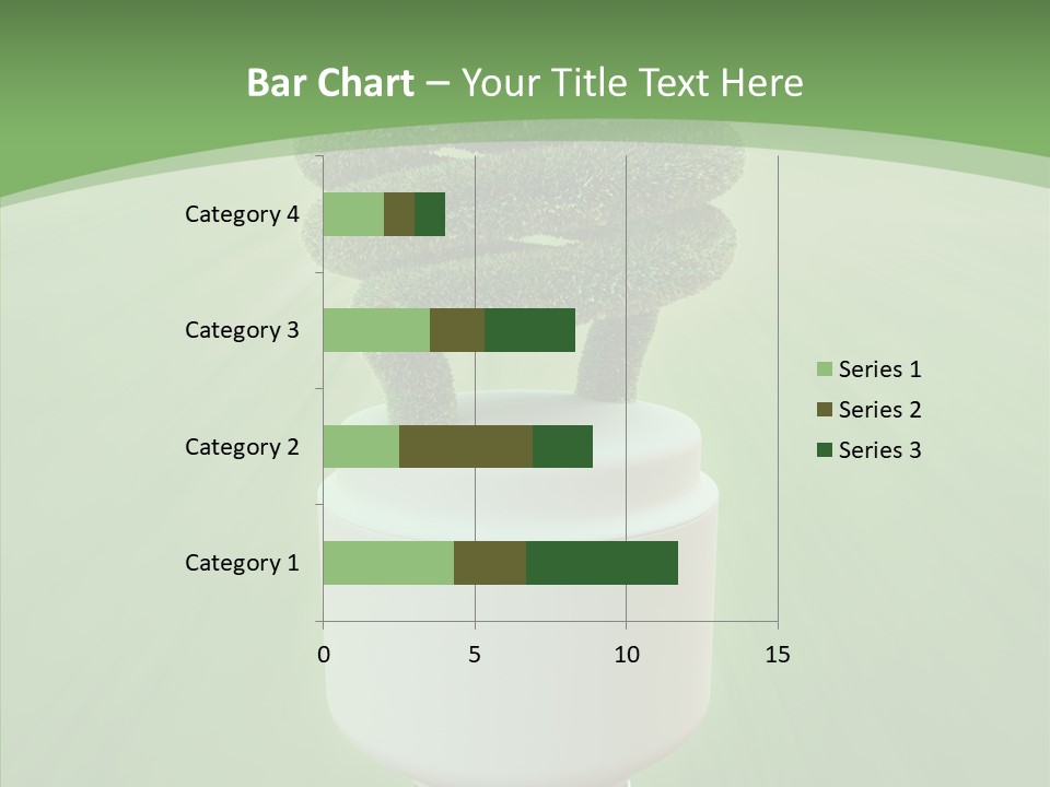 Photosynthesis Fluorescent Idea PowerPoint Template