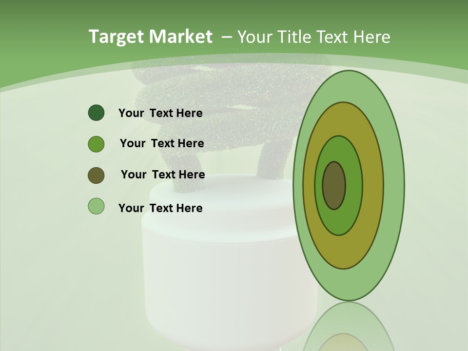 Photosynthesis Fluorescent Idea PowerPoint Template