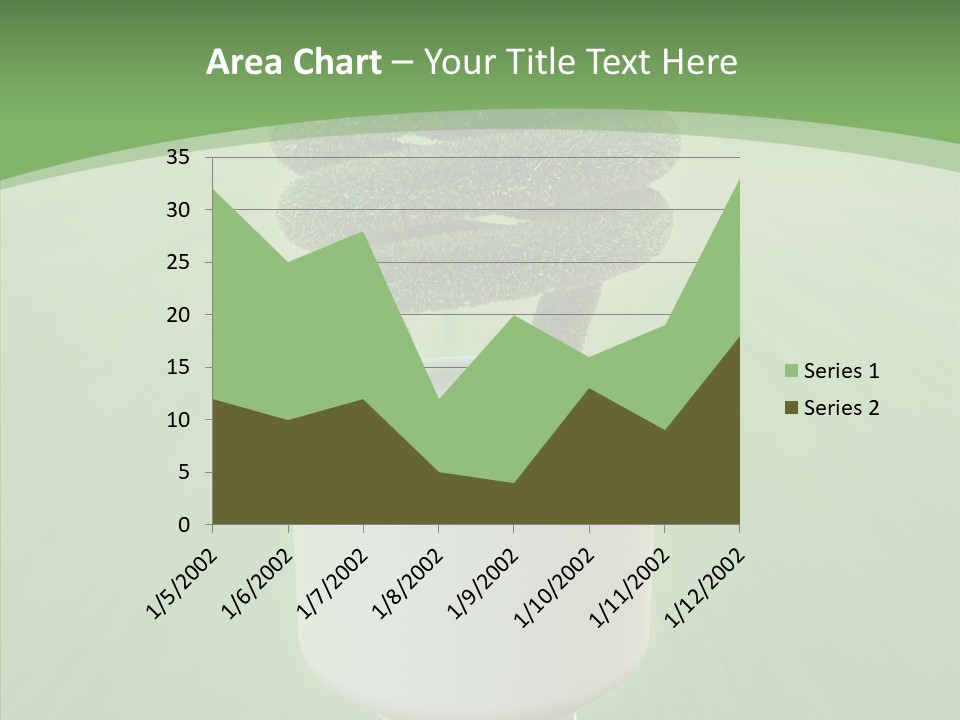 Photosynthesis Fluorescent Idea PowerPoint Template