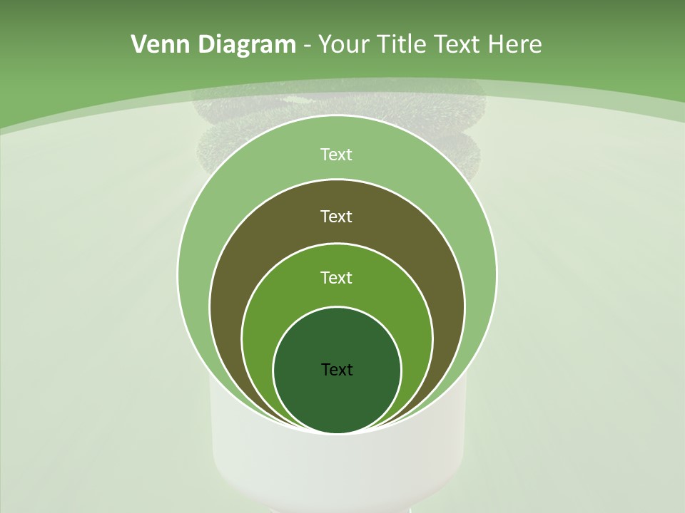 Photosynthesis Fluorescent Idea PowerPoint Template
