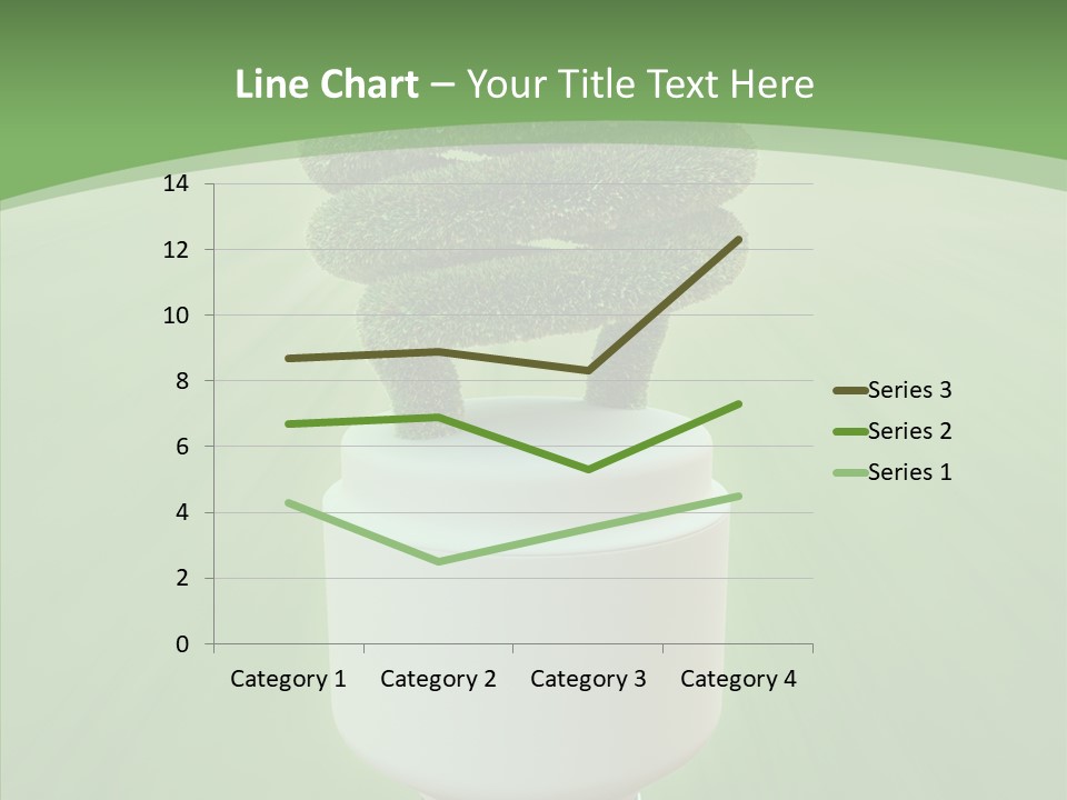 Photosynthesis Fluorescent Idea PowerPoint Template