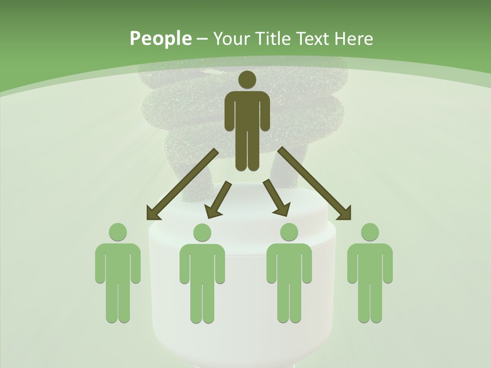 Photosynthesis Fluorescent Idea PowerPoint Template