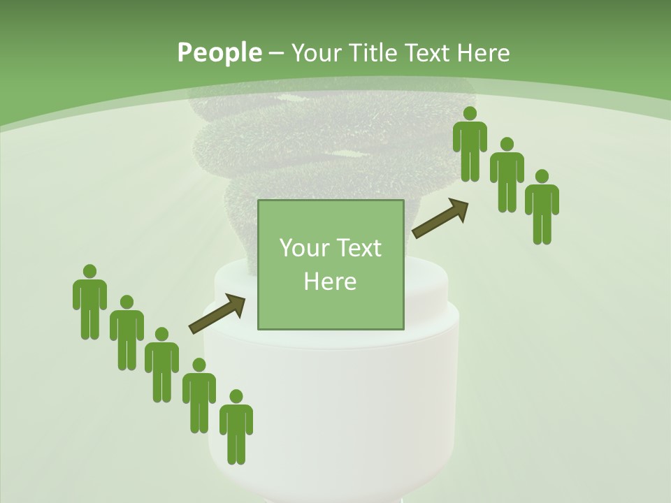 Photosynthesis Fluorescent Idea PowerPoint Template