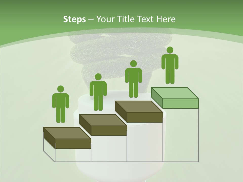 Photosynthesis Fluorescent Idea PowerPoint Template