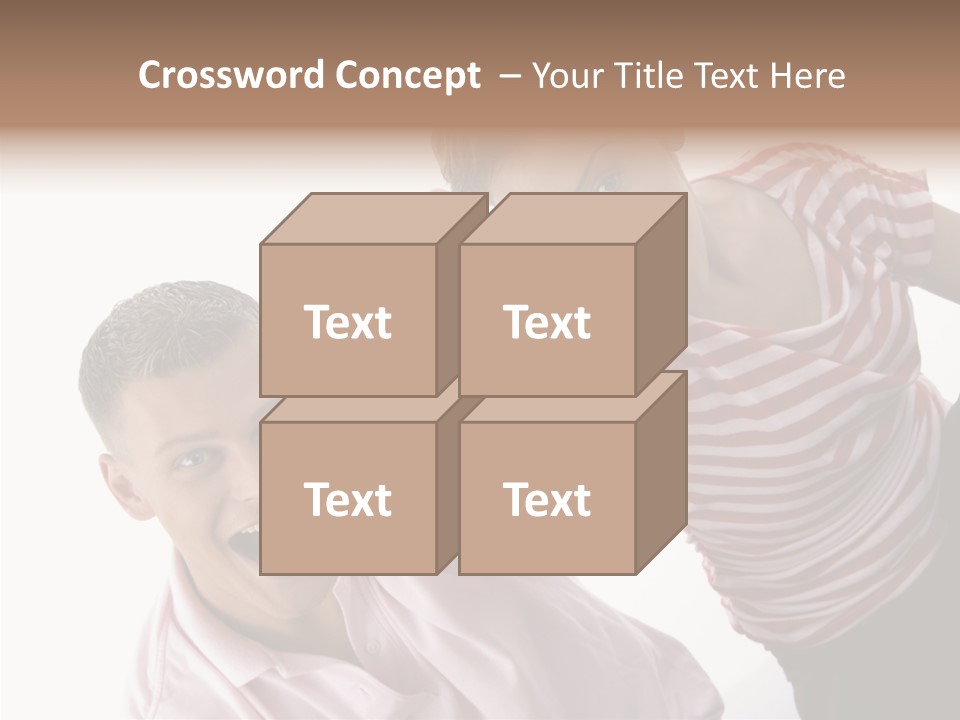 Adult Man Youth PowerPoint Template