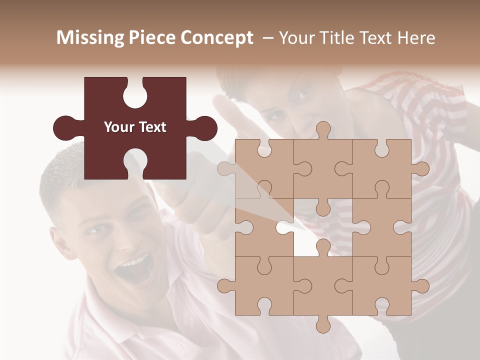 Adult Man Youth PowerPoint Template