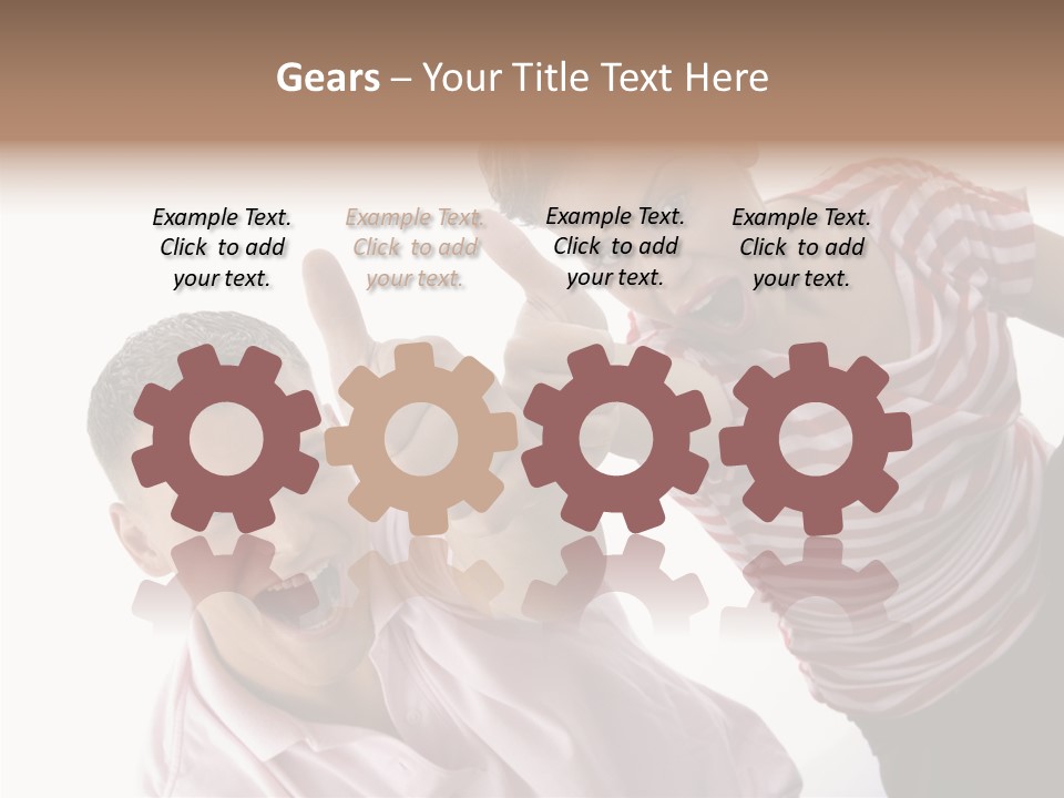 Adult Man Youth PowerPoint Template