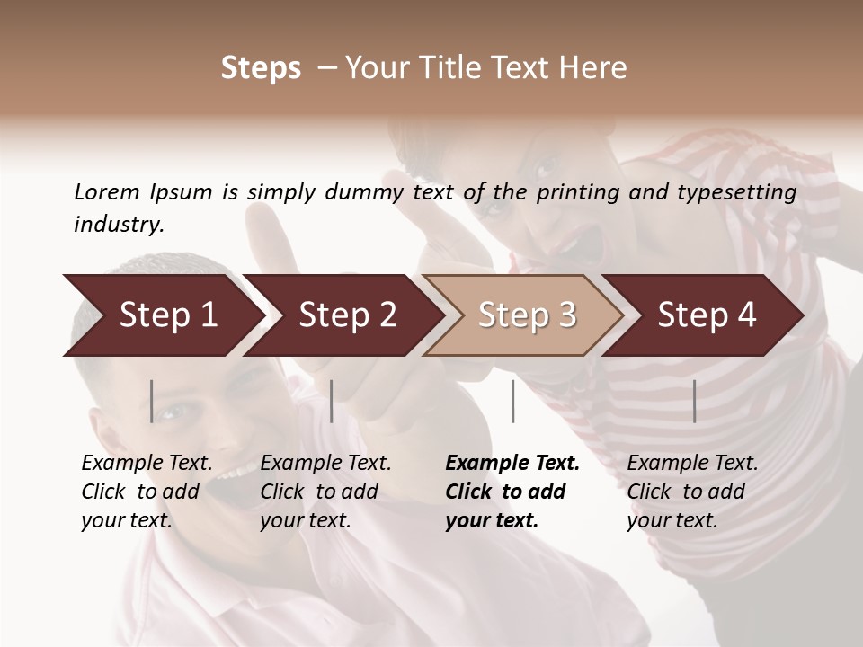 Adult Man Youth PowerPoint Template