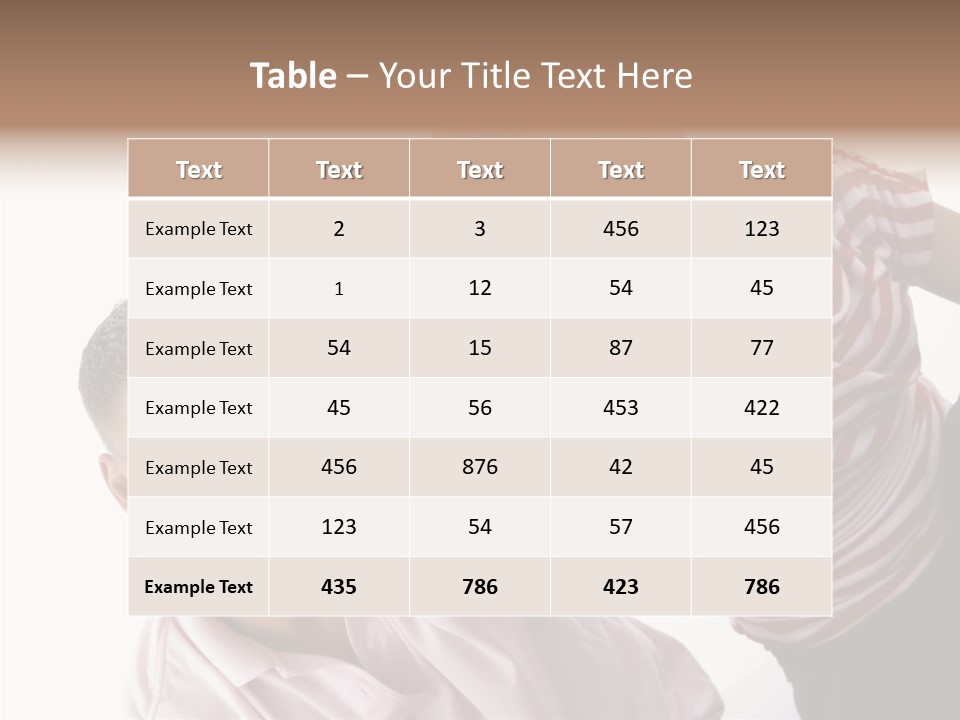 Adult Man Youth PowerPoint Template