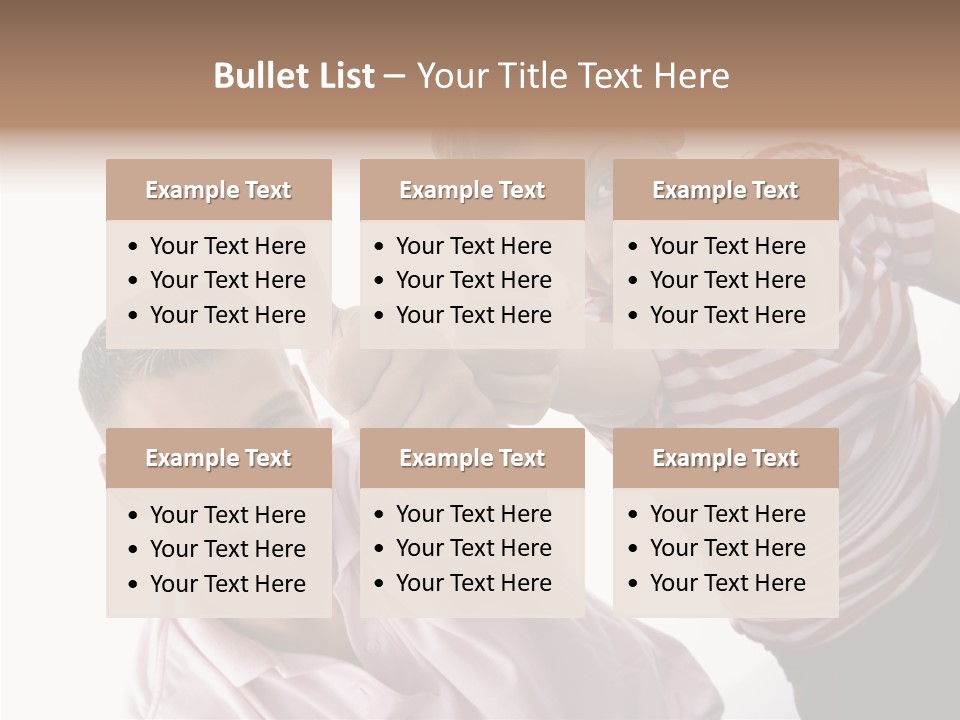 Adult Man Youth PowerPoint Template