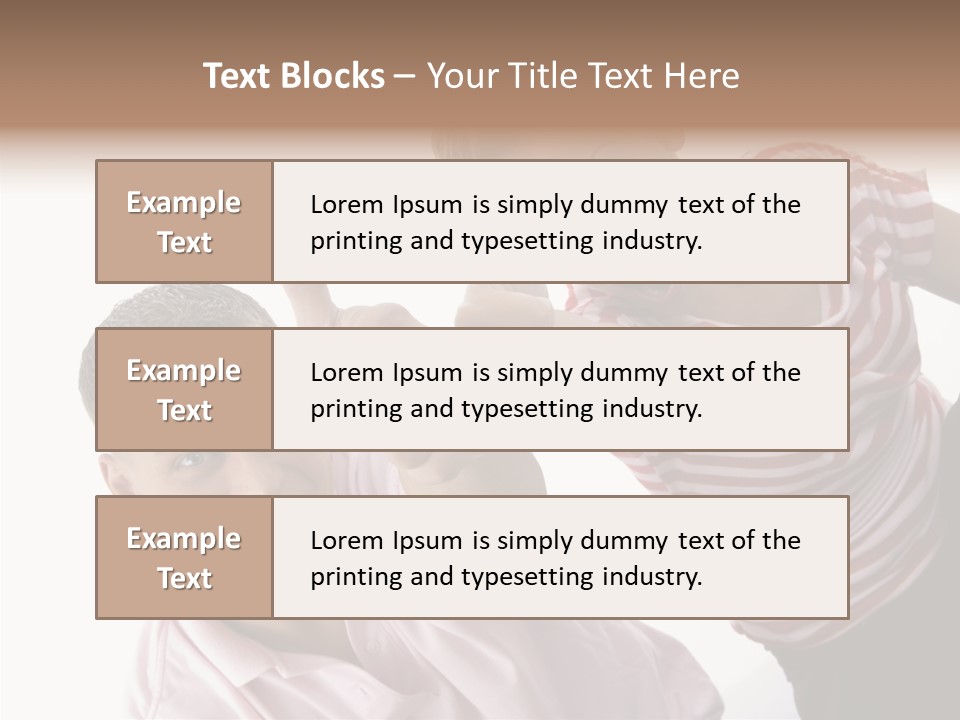 Adult Man Youth PowerPoint Template