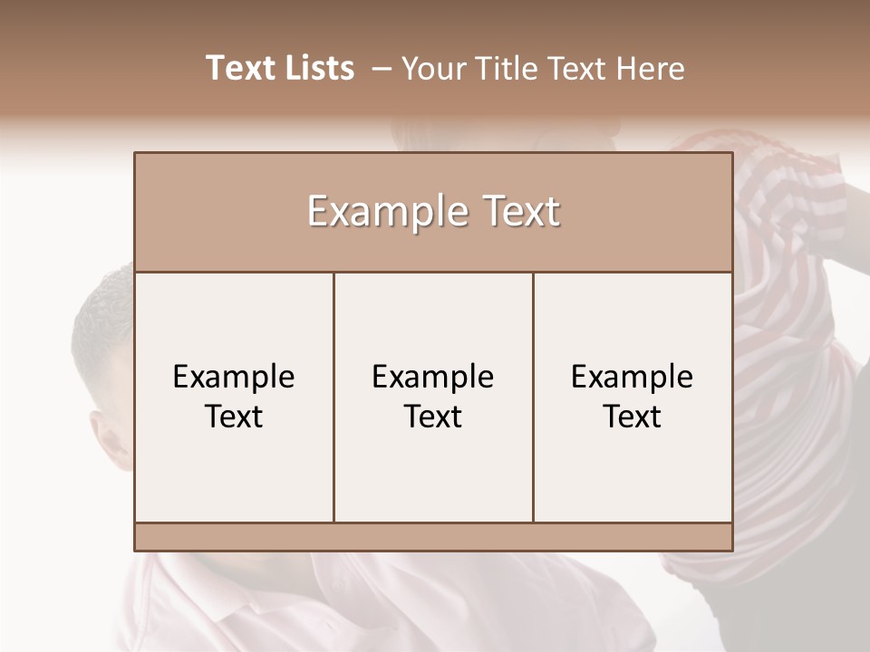 Adult Man Youth PowerPoint Template