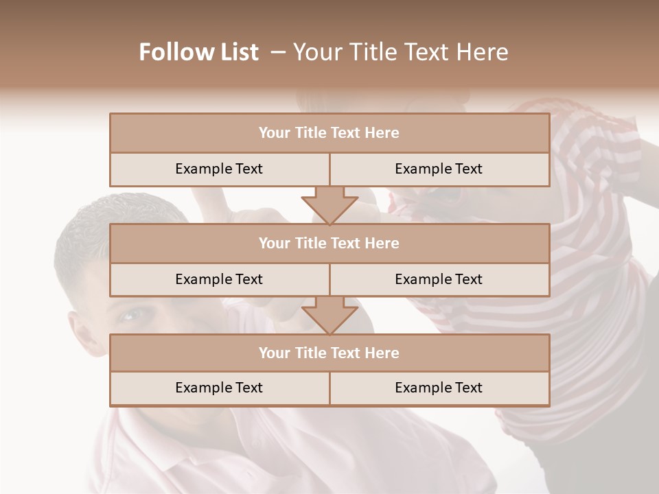 Adult Man Youth PowerPoint Template