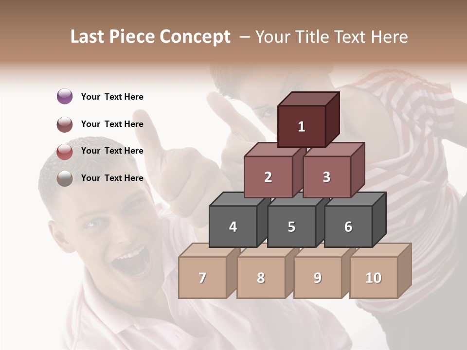 Adult Man Youth PowerPoint Template