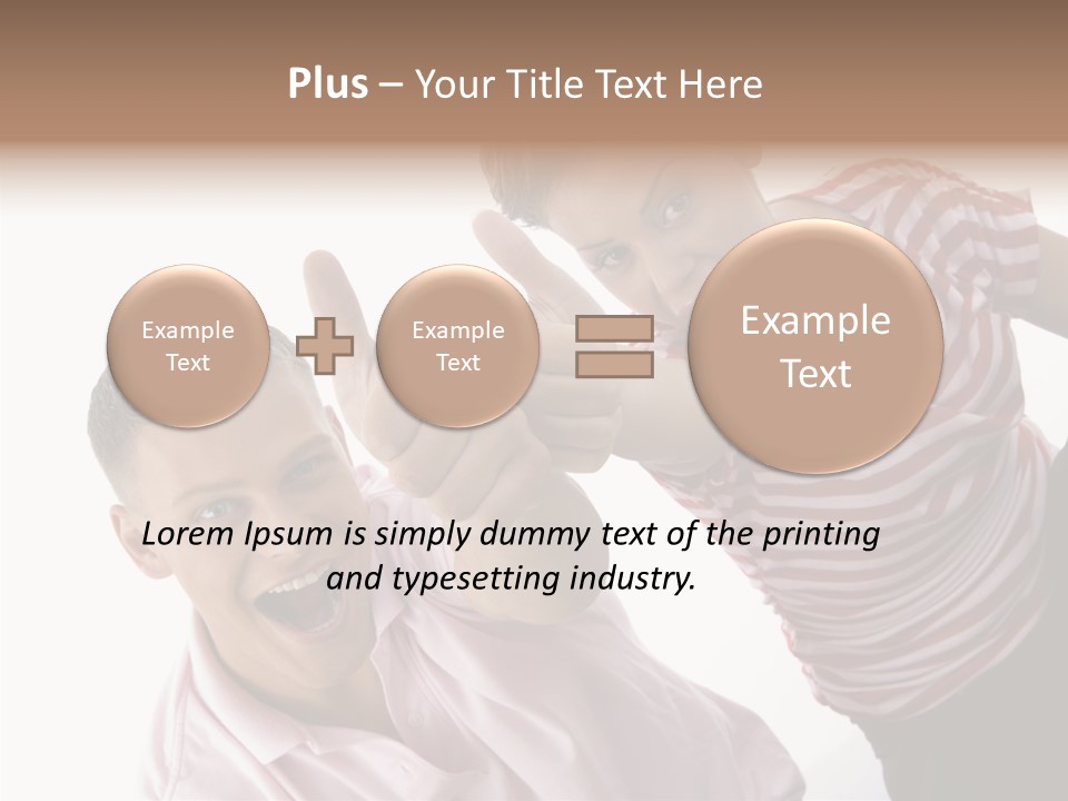 Adult Man Youth PowerPoint Template