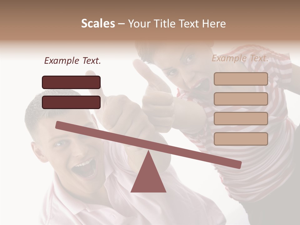 Adult Man Youth PowerPoint Template