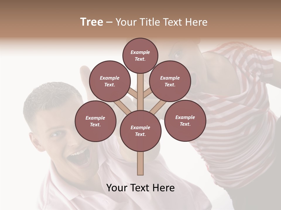 Adult Man Youth PowerPoint Template