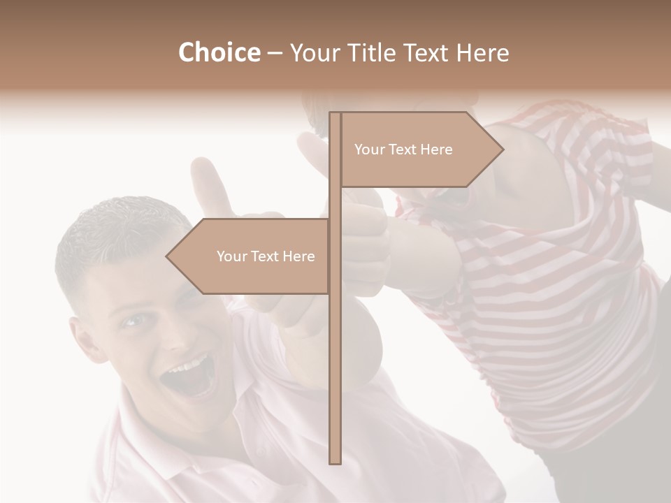 Adult Man Youth PowerPoint Template