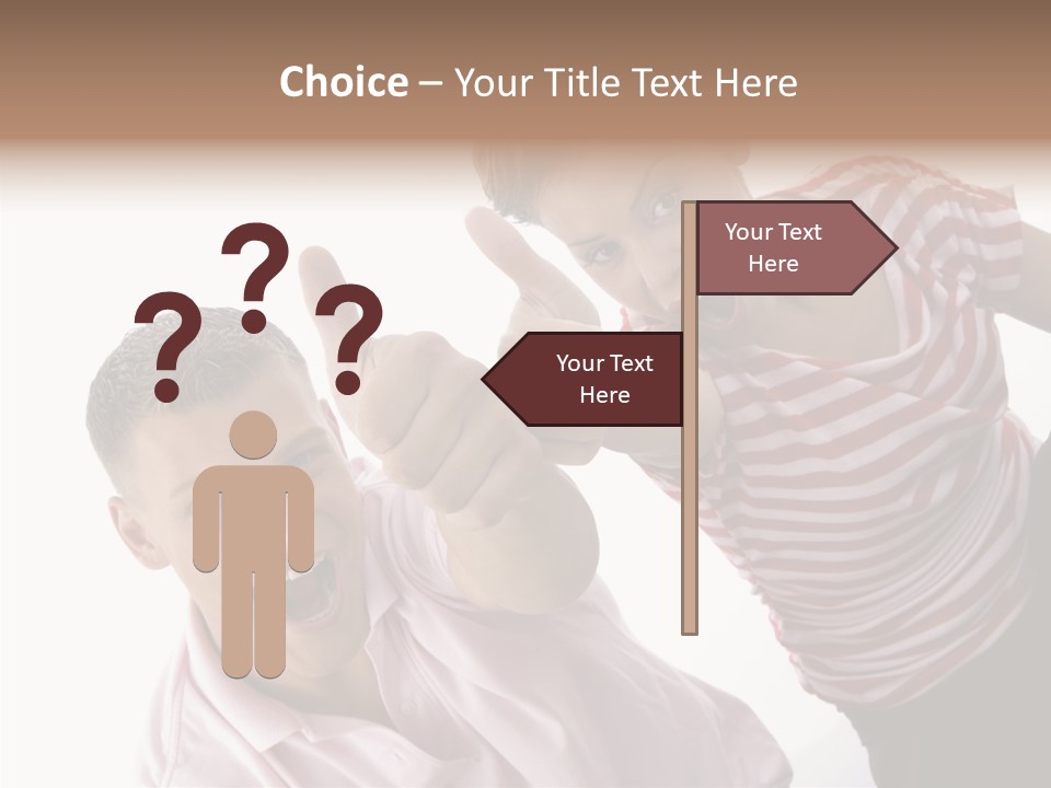 Adult Man Youth PowerPoint Template