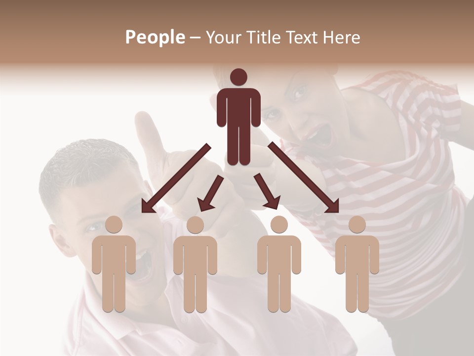 Adult Man Youth PowerPoint Template