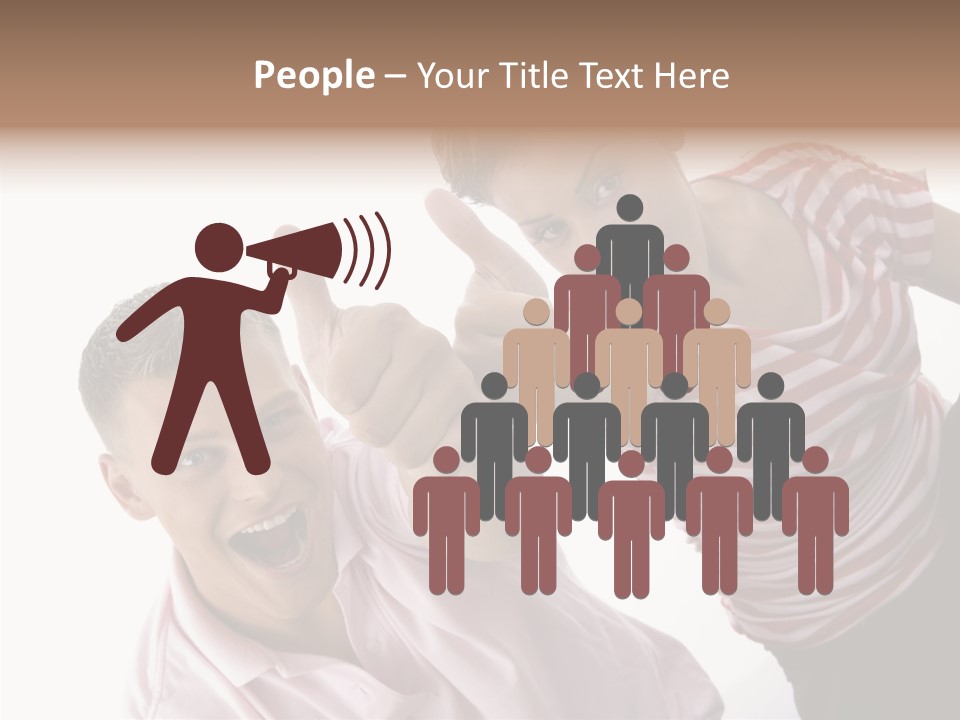 Adult Man Youth PowerPoint Template