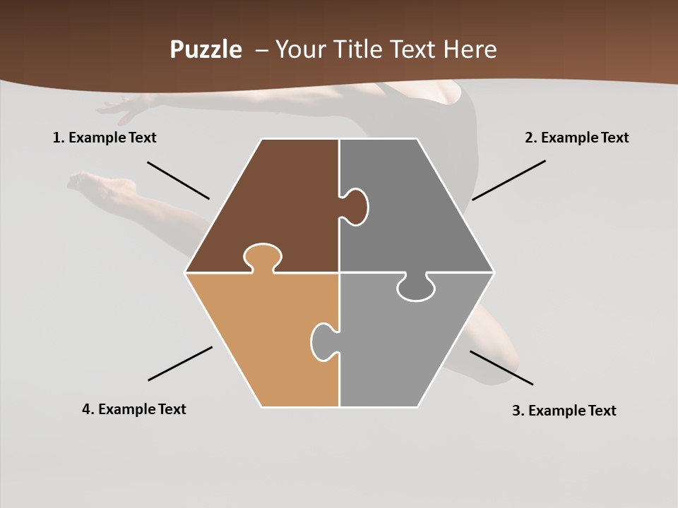 Stunt Teenager Gymnastic PowerPoint Template