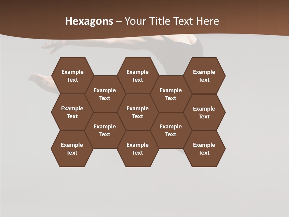 Stunt Teenager Gymnastic PowerPoint Template