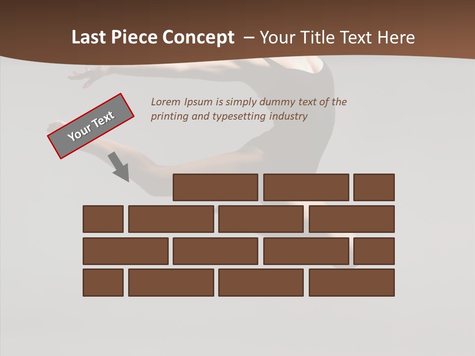 Stunt Teenager Gymnastic PowerPoint Template