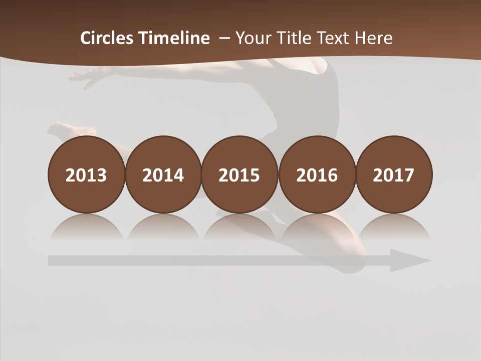 Stunt Teenager Gymnastic PowerPoint Template