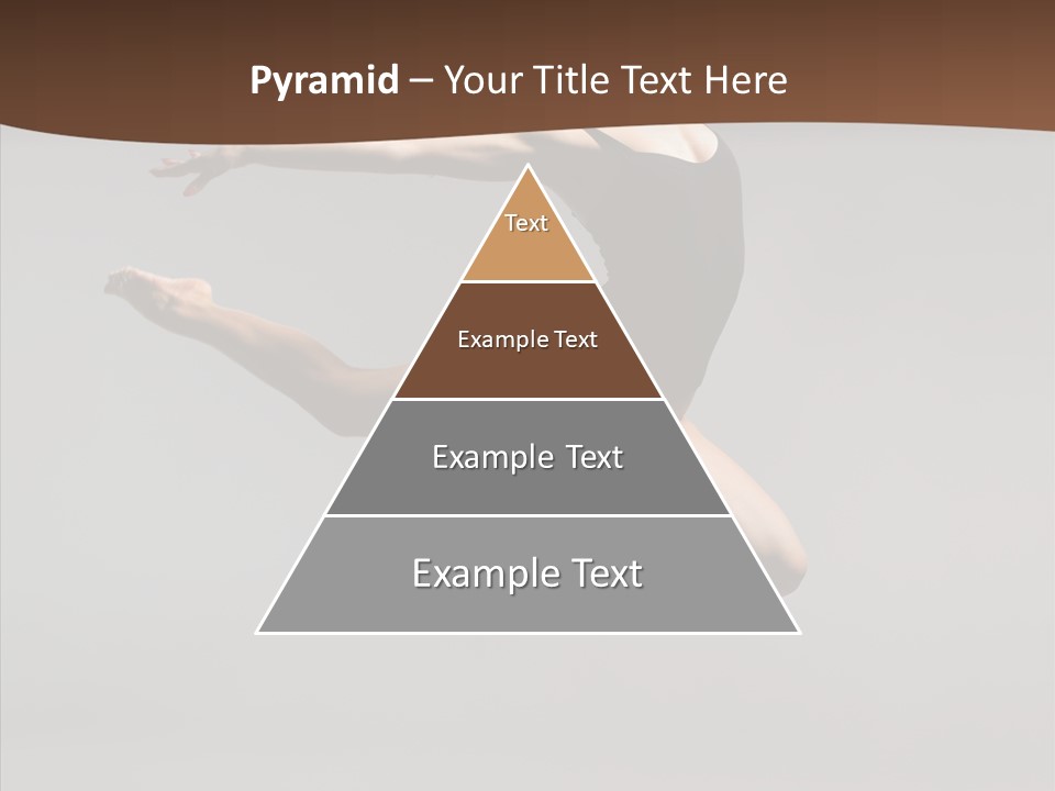 Stunt Teenager Gymnastic PowerPoint Template