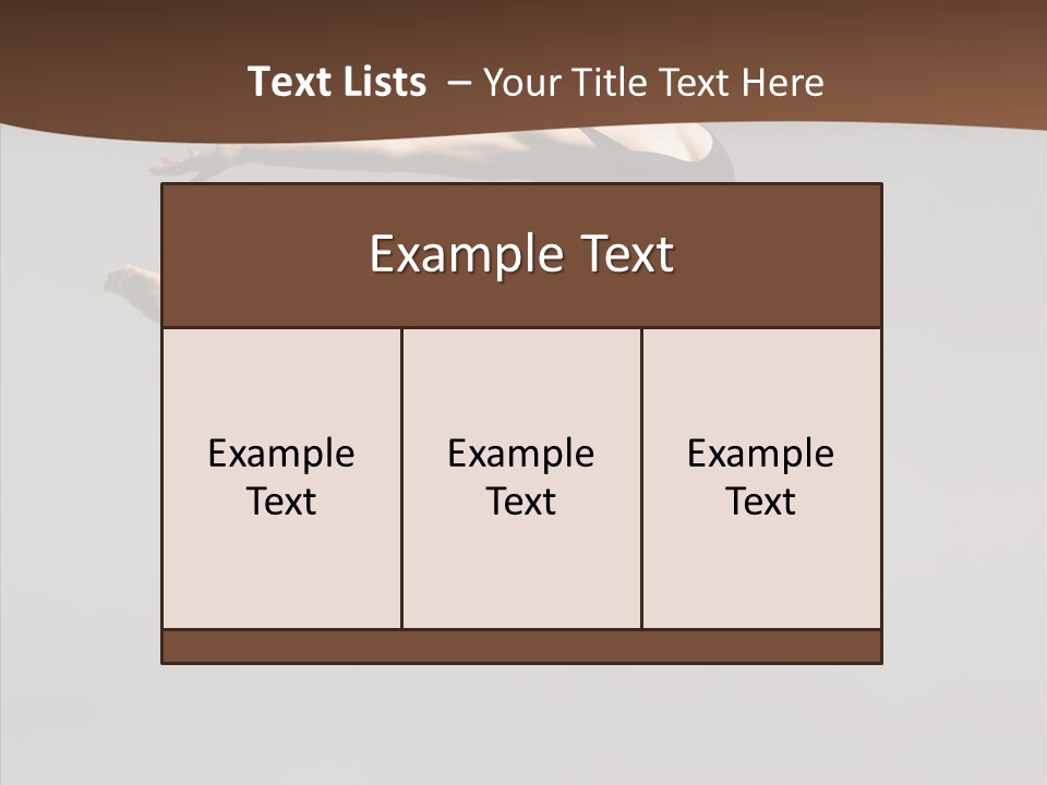 Stunt Teenager Gymnastic PowerPoint Template