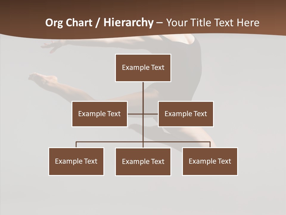 Stunt Teenager Gymnastic PowerPoint Template