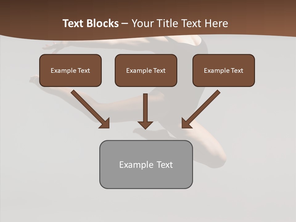 Stunt Teenager Gymnastic PowerPoint Template
