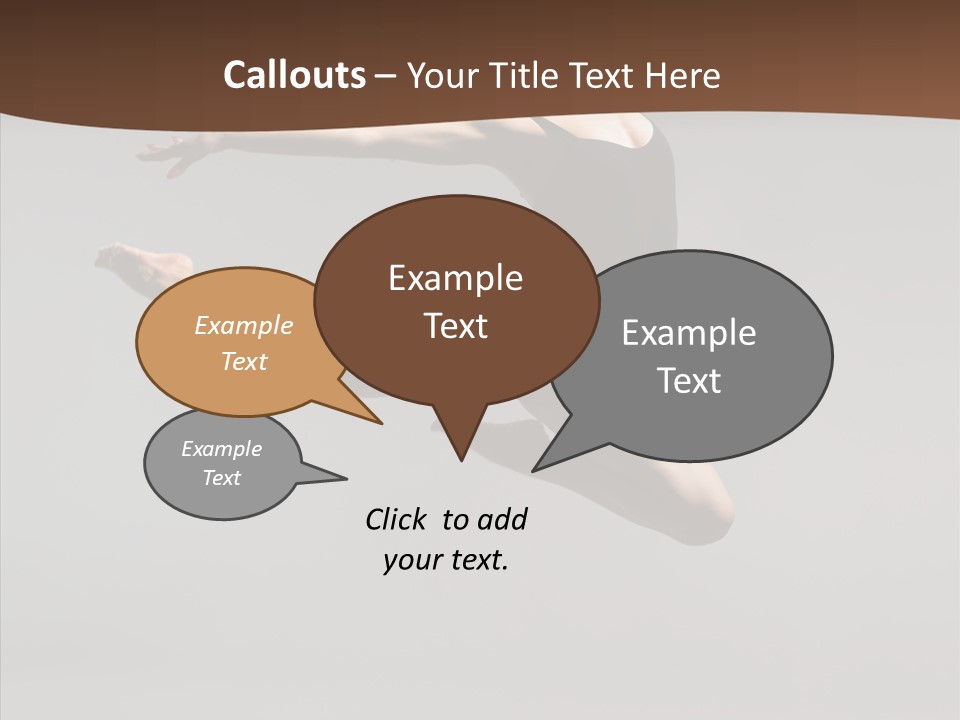 Stunt Teenager Gymnastic PowerPoint Template