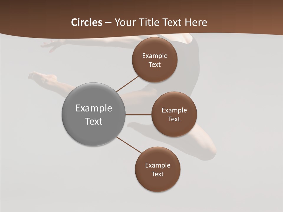 Stunt Teenager Gymnastic PowerPoint Template