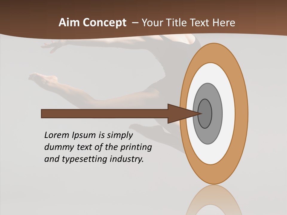 Stunt Teenager Gymnastic PowerPoint Template