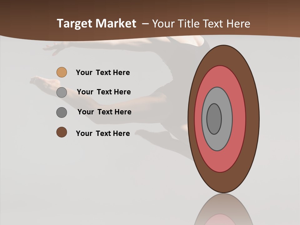 Stunt Teenager Gymnastic PowerPoint Template