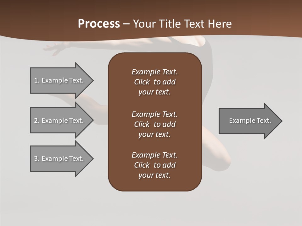 Stunt Teenager Gymnastic PowerPoint Template