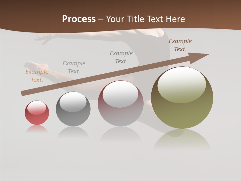 Stunt Teenager Gymnastic PowerPoint Template