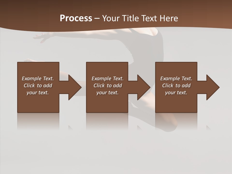 Stunt Teenager Gymnastic PowerPoint Template