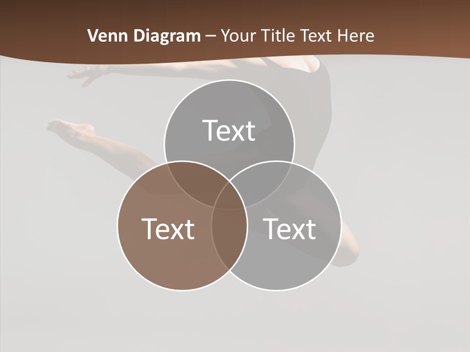 Stunt Teenager Gymnastic PowerPoint Template