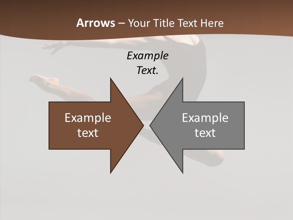 Stunt Teenager Gymnastic PowerPoint Template